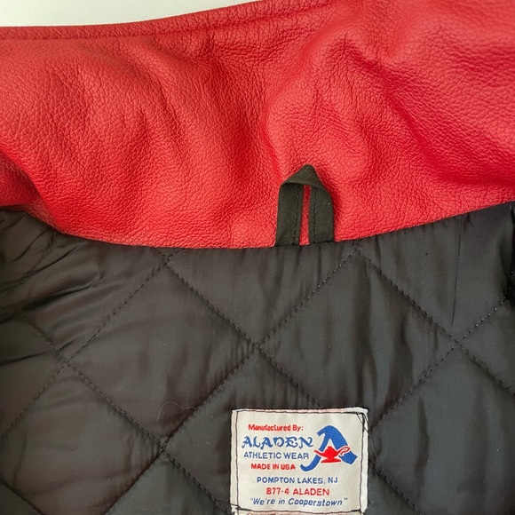 Bandits Ice hockey leather bomber jacket - Picture 13 of 14